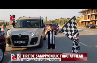 Beşiktaşlılar, şampiyonluk turu attı