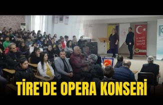 Opera sanatçılarından Tire’de konser